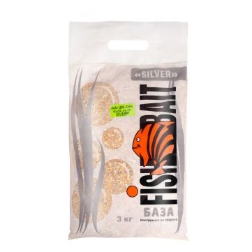 Прикормка FishBait «Silver» 3 кг. База BIG - FISH. Фото №2