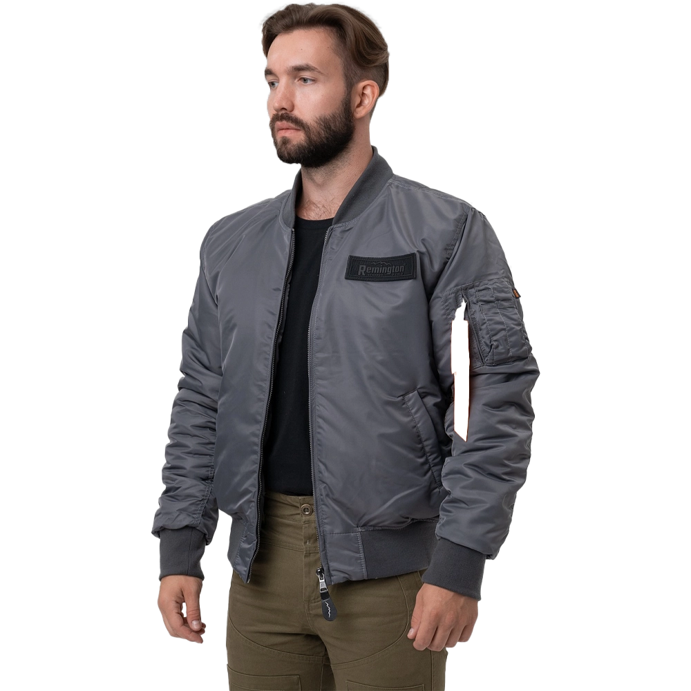 Куртка Бомбер Remington Wenham Gray, р. 2XL. Фото №3