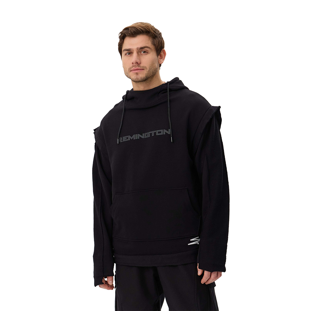 Худи мужское Remington Dune I Вlack р. 3XL. Фото №2