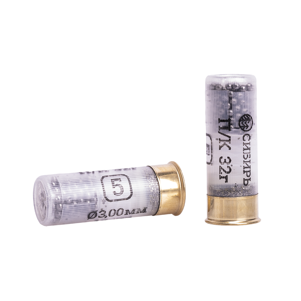 Патрон СИБИРЬ PREMIUM 12/70 охотничий дробовой 32г №5 (в пачке 25 шт) (в коробке 250шт). Фото №2