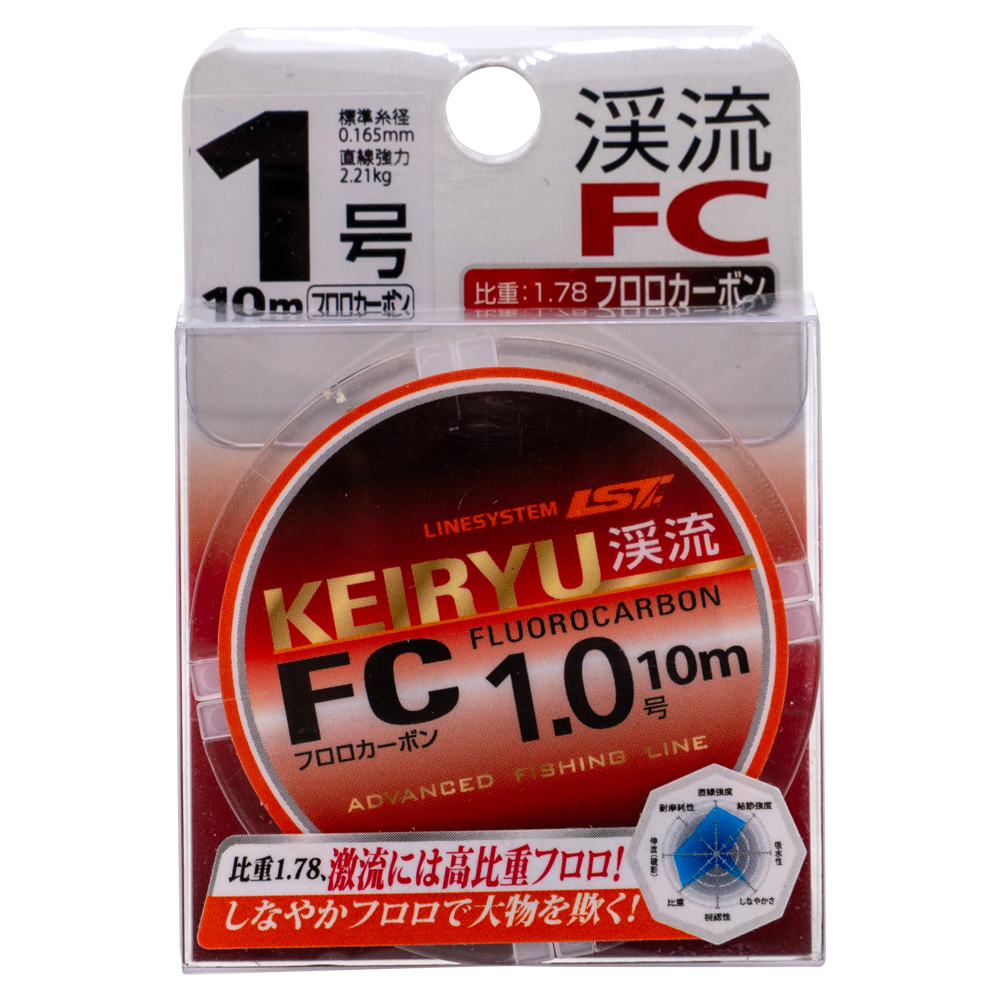 Флюорокарбон LINESYSTEM Keiryu FC 10m #1,0 (0,165mm). Фото №1 Флюорокарбон LINESYSTEM Keiryu FC 10m #1,0 (0,165mm). Фото №1
