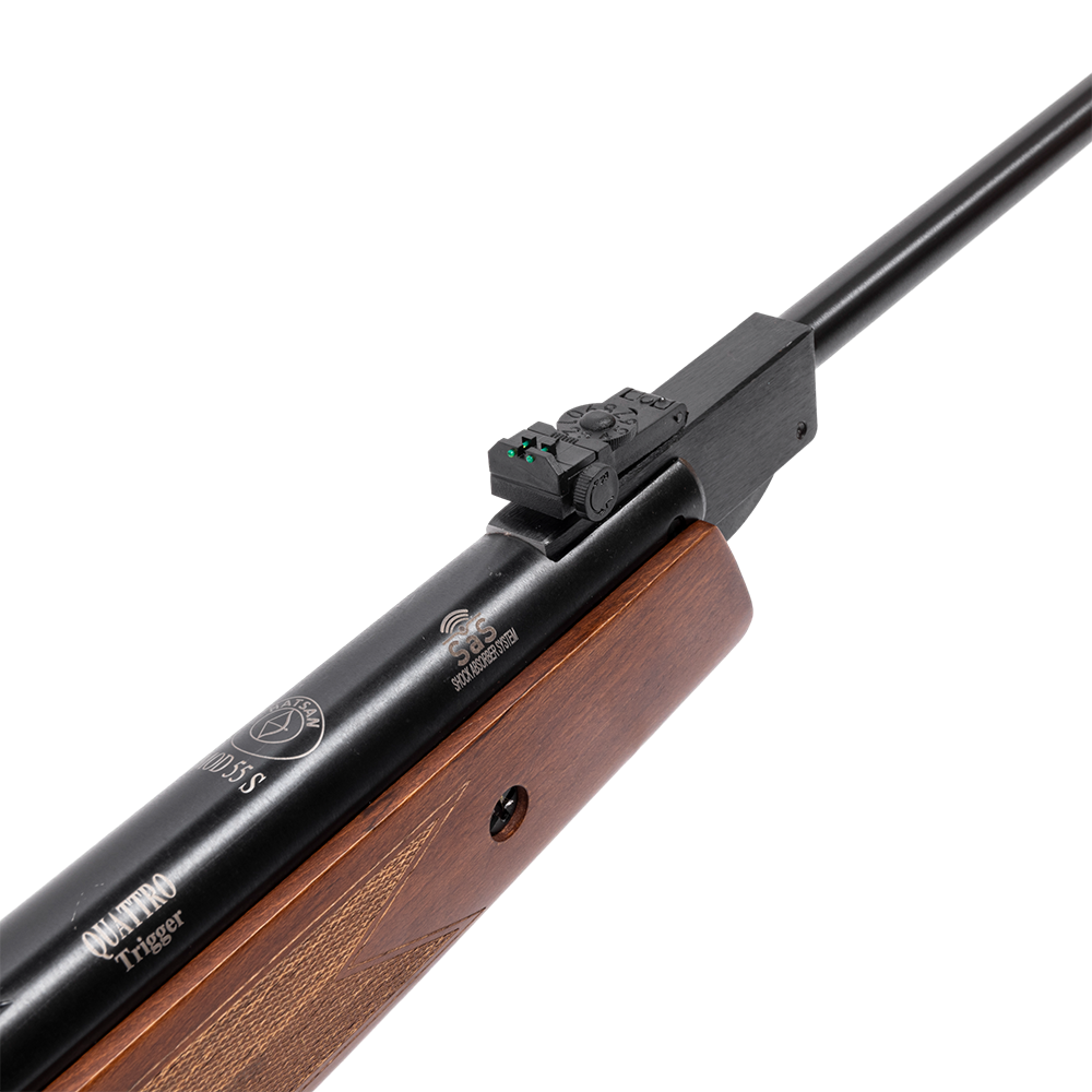 Винтовка пневматическая Hatsan  55S (переломка, дерево), калибр 4,5 мм, 3 Дж.. Фото №8