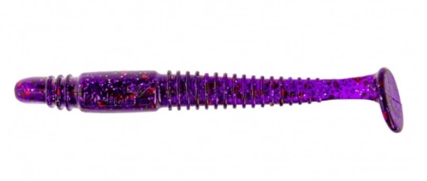 Виброхвост несъедобный Helios Minoga 3,75"/9.5 см Fio 100шт. (HS-17-012-N). Фото №1