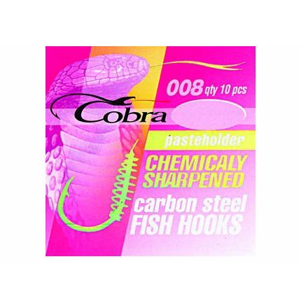 Крючок "Pasteholder" NSB-10 008 (10шт) (Cobra). Фото №2