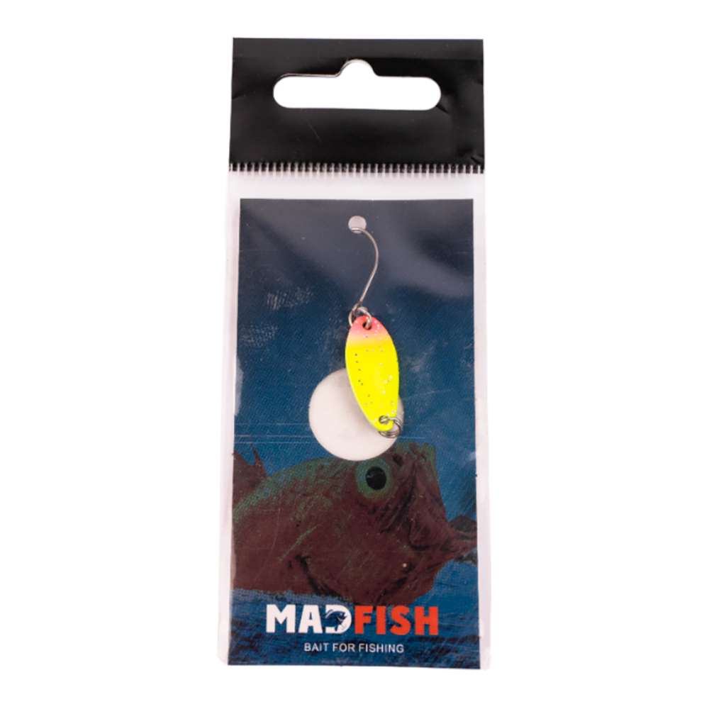 Блесна колеблющаяся MADFISH Juna 1,2г, цвет GS061041. Фото №1 Блесна колеблющаяся MADFISH Juna 1,2г, цвет GS061041. Фото №1