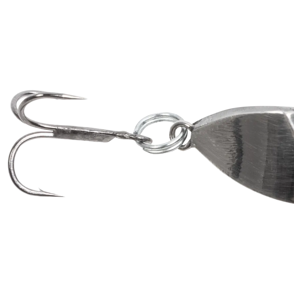 Блесна ЖОР Айгуль 50мм, 14гр, цвет (латунь/нейзильбер). Фото №3