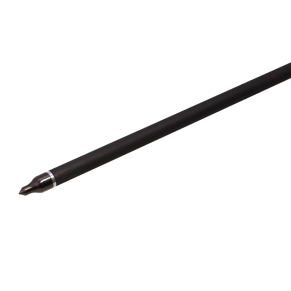 Стрела арбалетная Man Kung, карбон, черная, 16" (40,6 см), Ø8,7 мм, 24 г. Фото №3