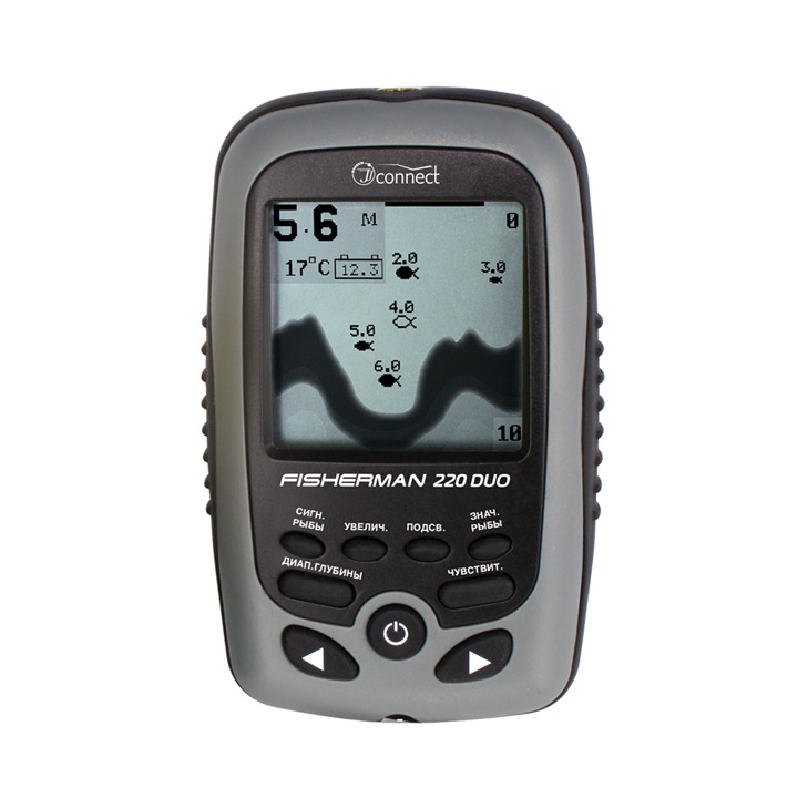 Рыбопоисковый эхолот JJ-Connect Fisherman 220 Duo Ice Edication mark ll. Фото №2 Рыбопоисковый эхолот JJ-Connect Fisherman 220 Duo Ice Edication mark ll. Фото №2
