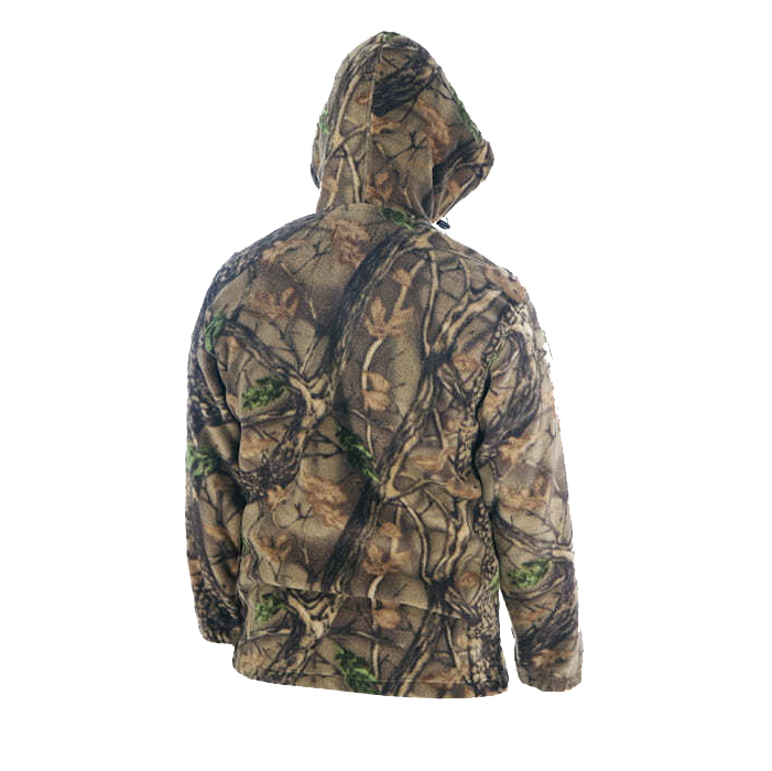 Толстовка с капюшоном флис (лес) 58-60/182 ХСН. Фото №3