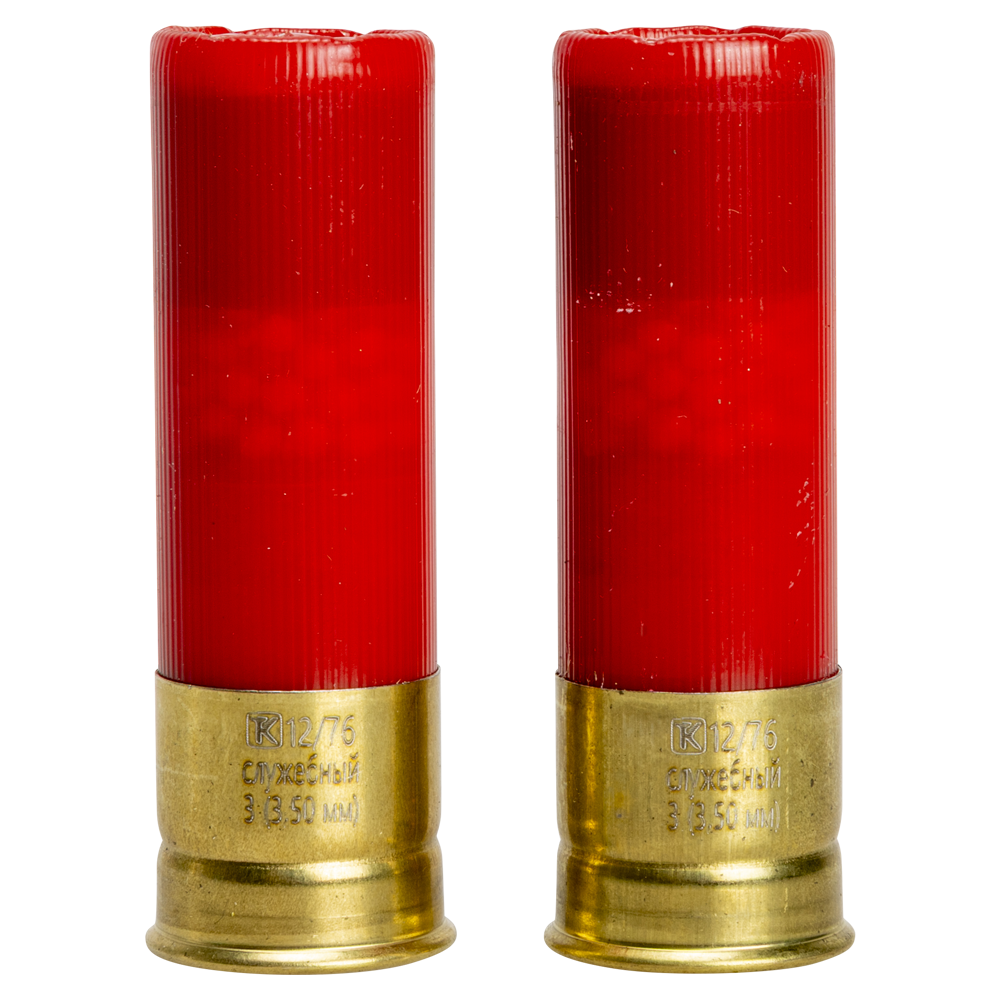 Патрон дробовой служебный Техкрим 12/76 №3 43гр. (в пачке 10 шт) (в коробке 240 шт). Фото №3