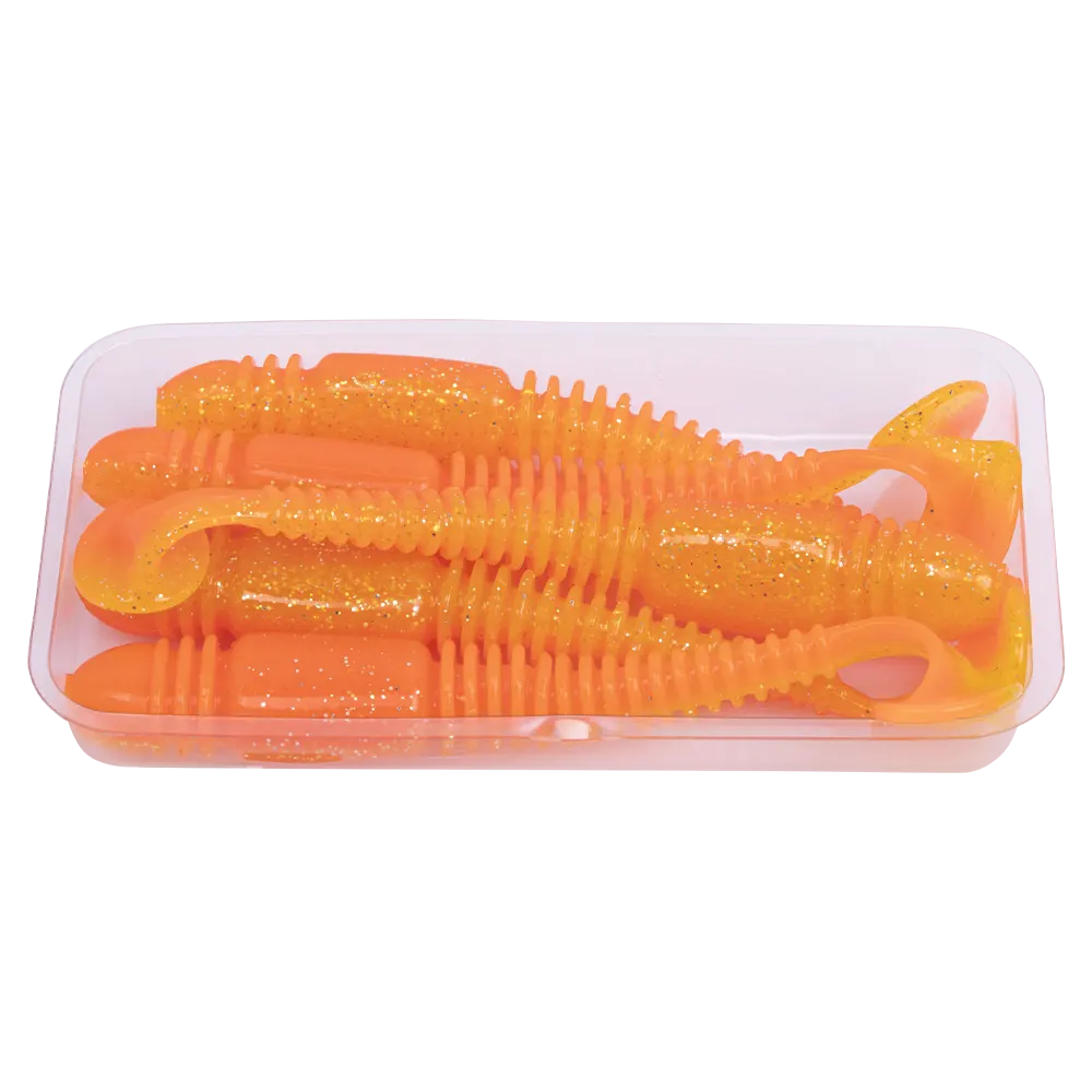 Виброхвост Lucky John Pro Series Tioga 3,9" 99мм, (5шт. упак.) цвет T26. Фото №4