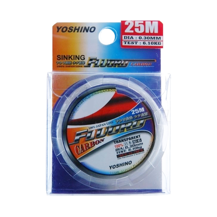 YOSHINO FLUOROCARBON 25м 0,14мм 2кг. Фото №2