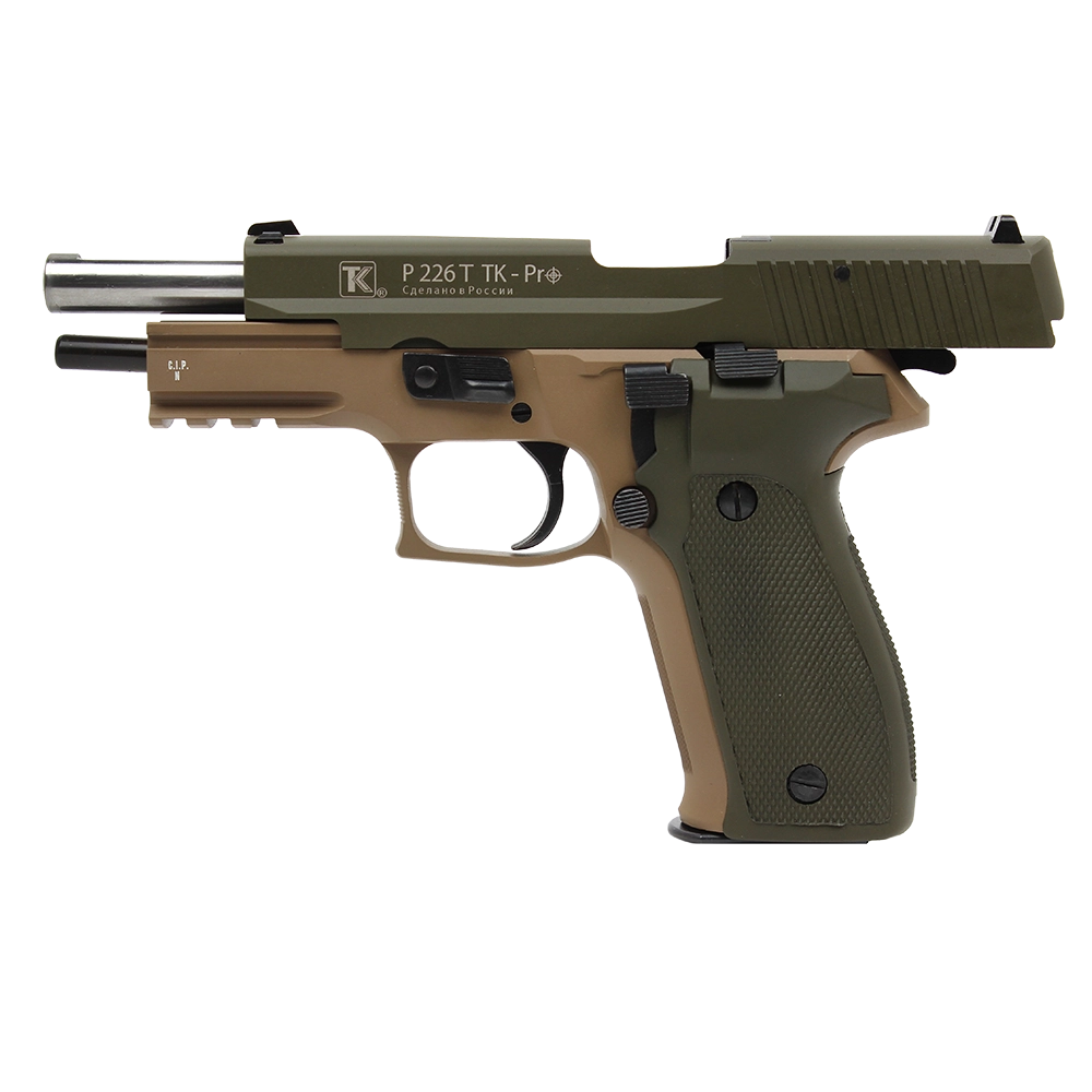 Пистолет ООП модели Р226Т ТК-Рro калибр 10*28 (Cerekote, Green). Фото №4
