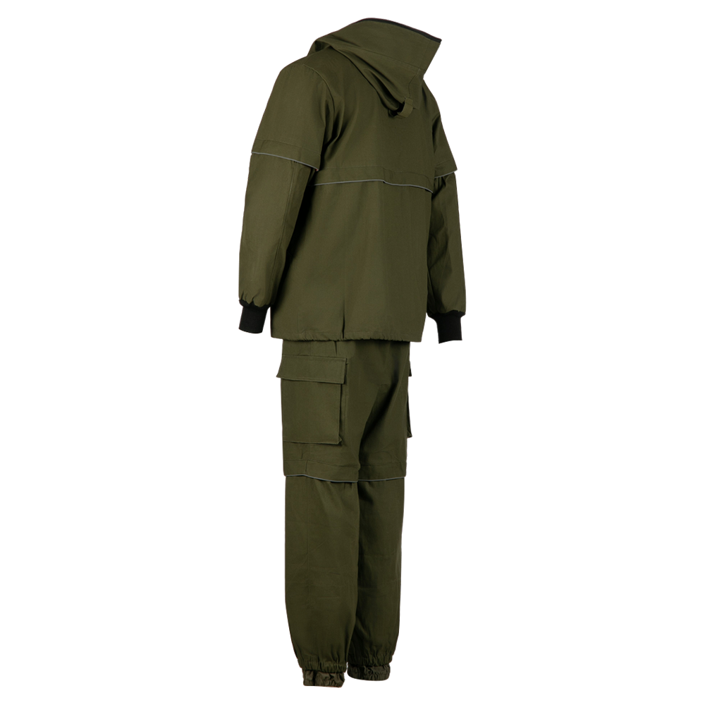 Костюм летний Антигнус-Люкс с ловушками и пыльниками цвет Хаки ткань Палатка (Р:56-58,Рост:182-188). Фото №6