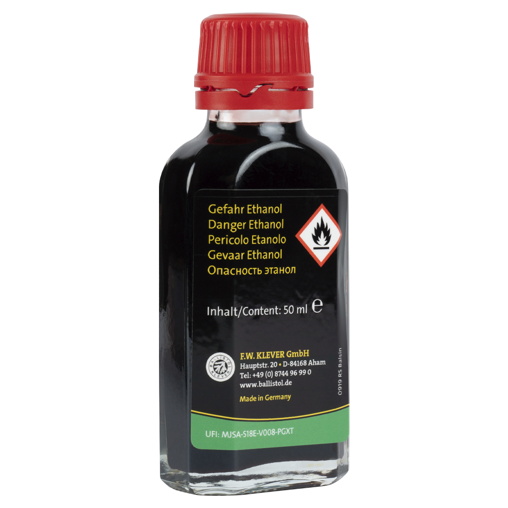 Средство для обработки дерева Balsin Schaftol, 50 мл (красно-бурый). Фото №3