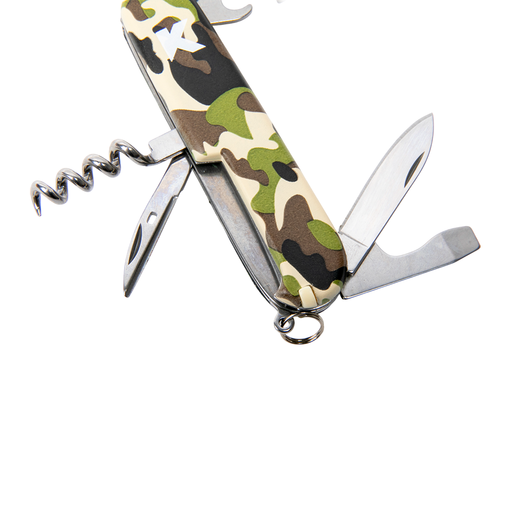 Нож складной туристический Kranch C-106, camo. Фото №1