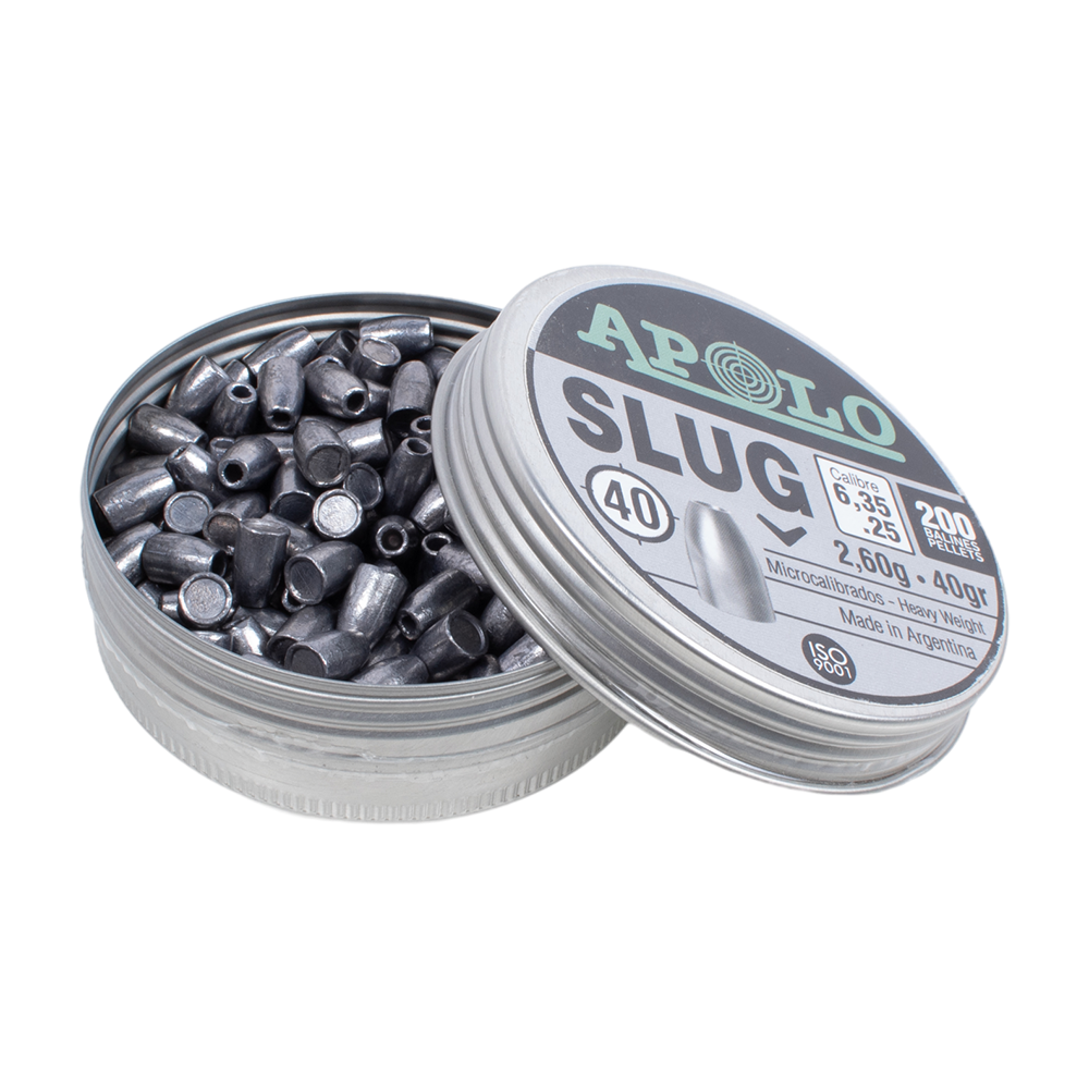 Пуля пневматическая APOLO "Slug", для винтовки, 6.35 2.6 гр. (200 шт.). Фото №2