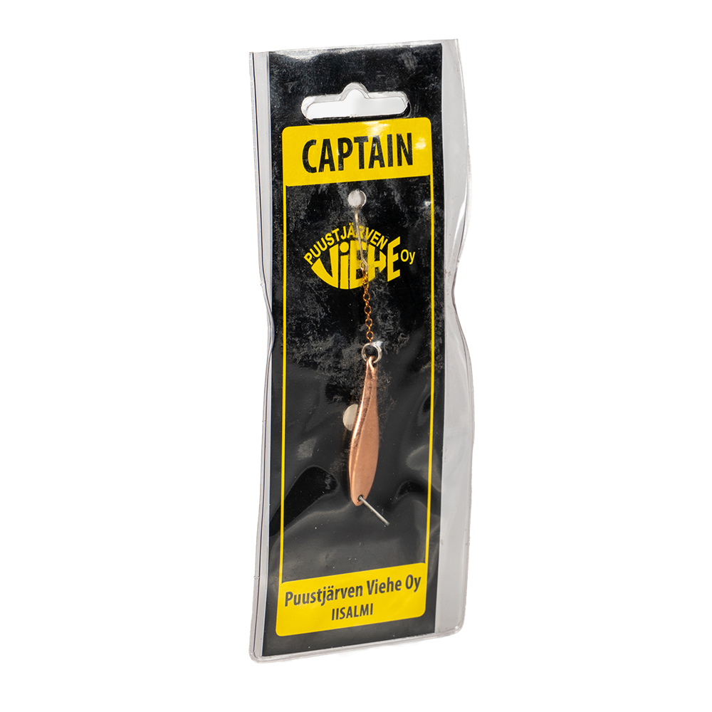 Блесна Puustjarven Captain 38мм, 5гр, цвет (Mes/Kup) цепочка-крючок. Фото №2 Блесна Puustjarven Captain 38мм, 5гр, цвет (Mes/Kup) цепочка-крючок. Фото №2