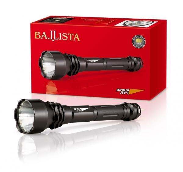 Фонарь Яркий луч XL-900 "Баллиста" аккум. Li-ion, сверхяркий светодиод CREE XM-L 900 люмен, 2 режима. Фото №2 Фонарь Яркий луч XL-900 "Баллиста" аккум. Li-ion, сверхяркий светодиод CREE XM-L 900 люмен, 2 режима. Фото №2