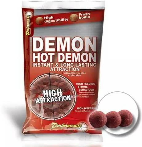 Бойлы тонущие Starbaits Performance Concept HOT DEMON Long Life Boilies 24мм, 1кг. Фото №2