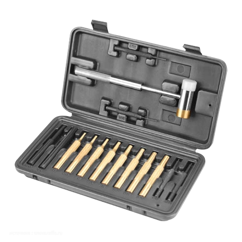 Набор инструментов Weaver (молоточек, выколотки, отвертка, насадки). Фото №1