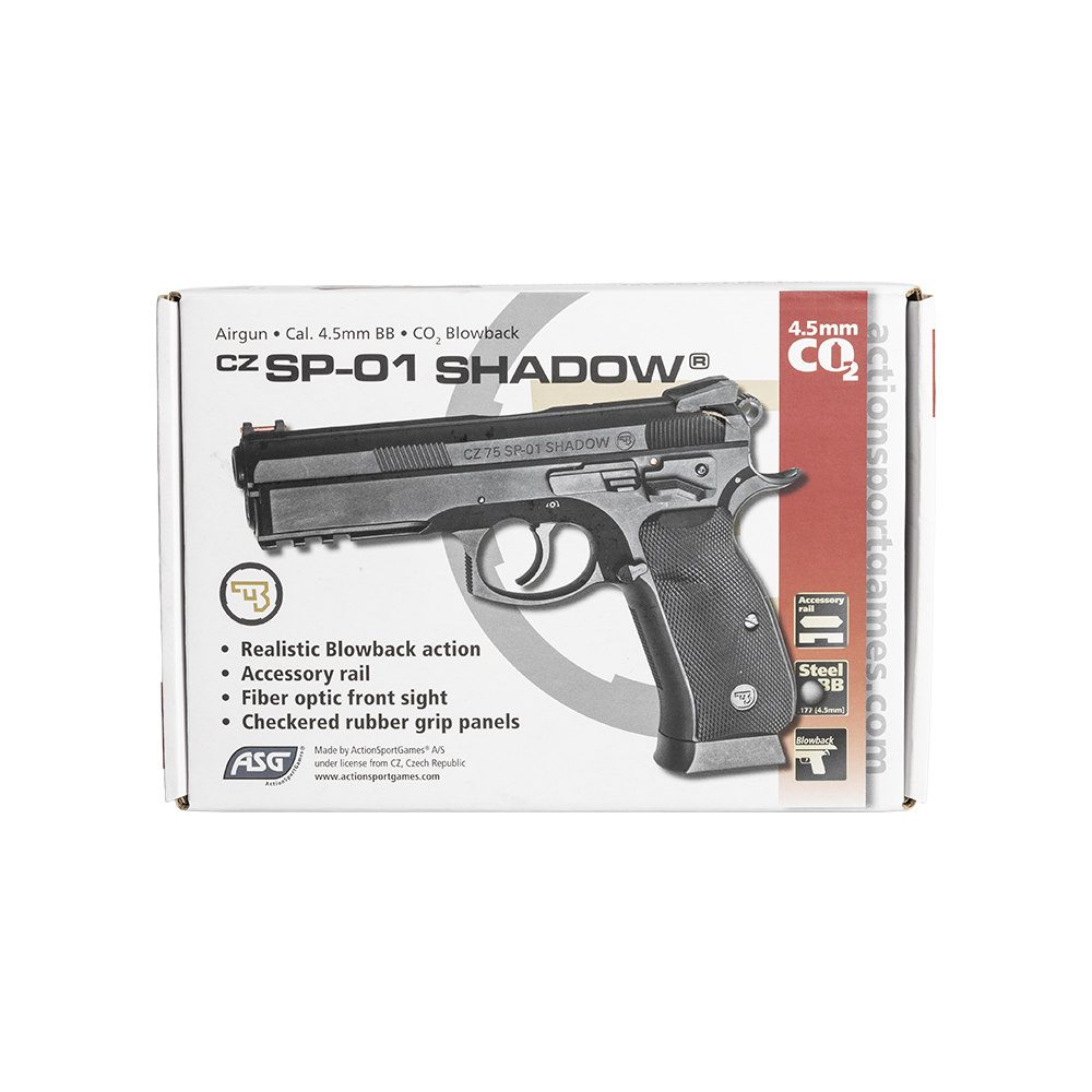 Пистолет пневматический CZ SP-01 Shadow, калибр 4,5 мм . Фото №3 Пистолет пневматический CZ SP-01 Shadow, калибр 4,5 мм . Фото №3