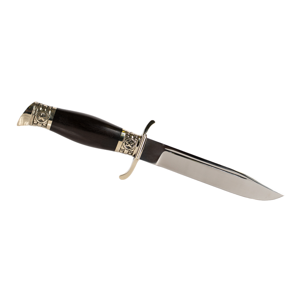 Нож МС "Разведчик", сталь 690,литье звезда, рукоять граб. Фото №1