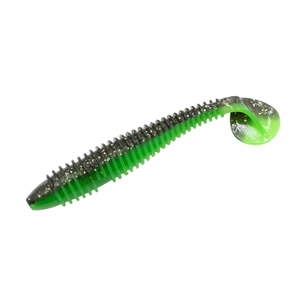 Виброхвост Esox Swinky Fat 5.5" 140мм, (3шт. упак.), цвет DC011. Фото №2