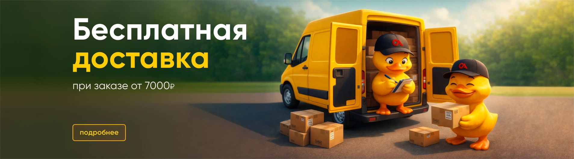 Теперь за доставку платим мы!