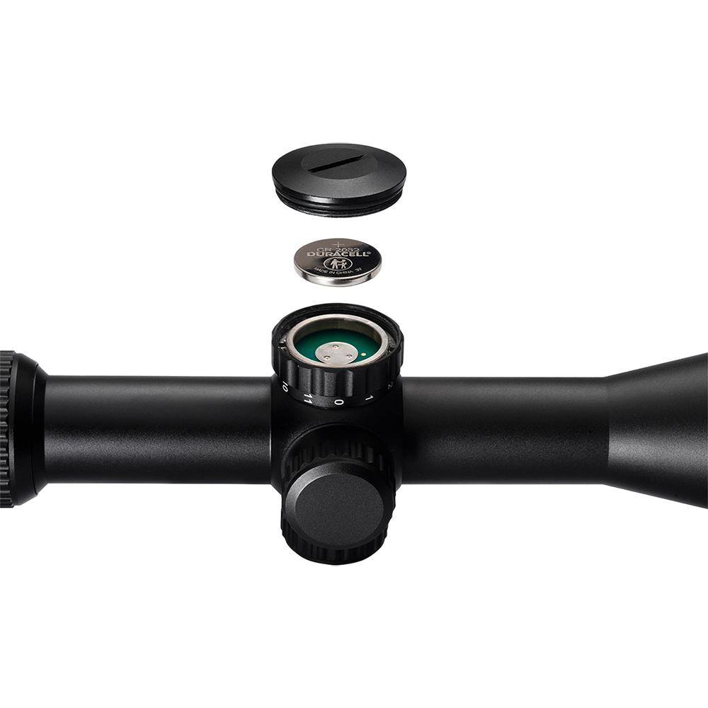 Прицел Gaut Quartz 3-9x40, AO-параллакс, сетка 2 (Mil-Dot), подсв. красная, 25.4мм, поправки 1/4 МОА. Фото №3