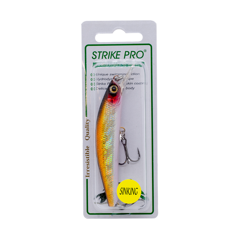Воблер Strike Pro Hide Jerk 80 S, 80 мм, 13 гр, заглубление 0,4м.-1,2м., цвет (864PPV) JS-344#864PPV. Фото №1 Воблер Strike Pro Hide Jerk 80 S, 80 мм, 13 гр, заглубление 0,4м.-1,2м., цвет (864PPV) JS-344#864PPV. Фото №1