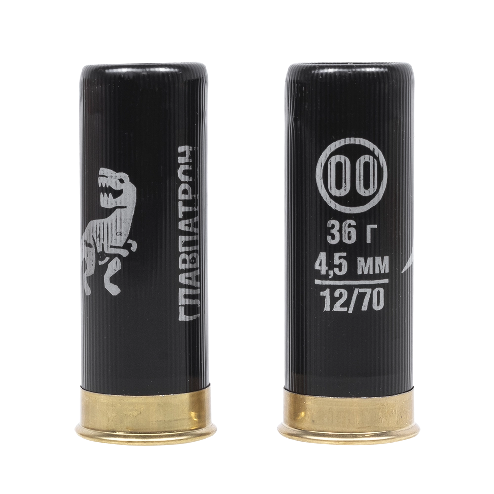 Патрон «Grand Patron» 12/70 др.№ 00 (36гр.) "НА ОХОТУ" (в пачке 25 шт.) (в коробке 250 шт.). Фото №4