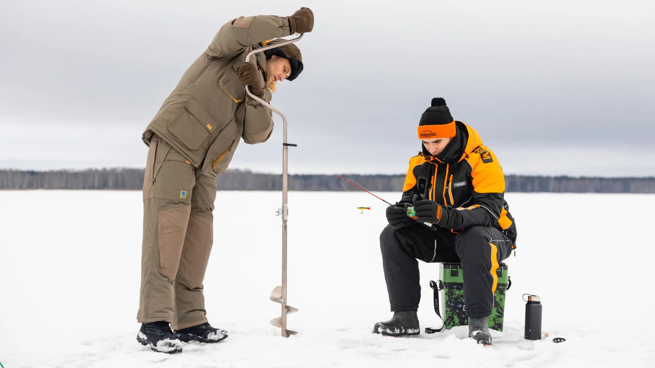 окунь зимой на балансир