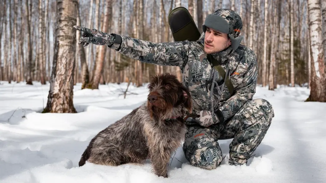 охота зимой