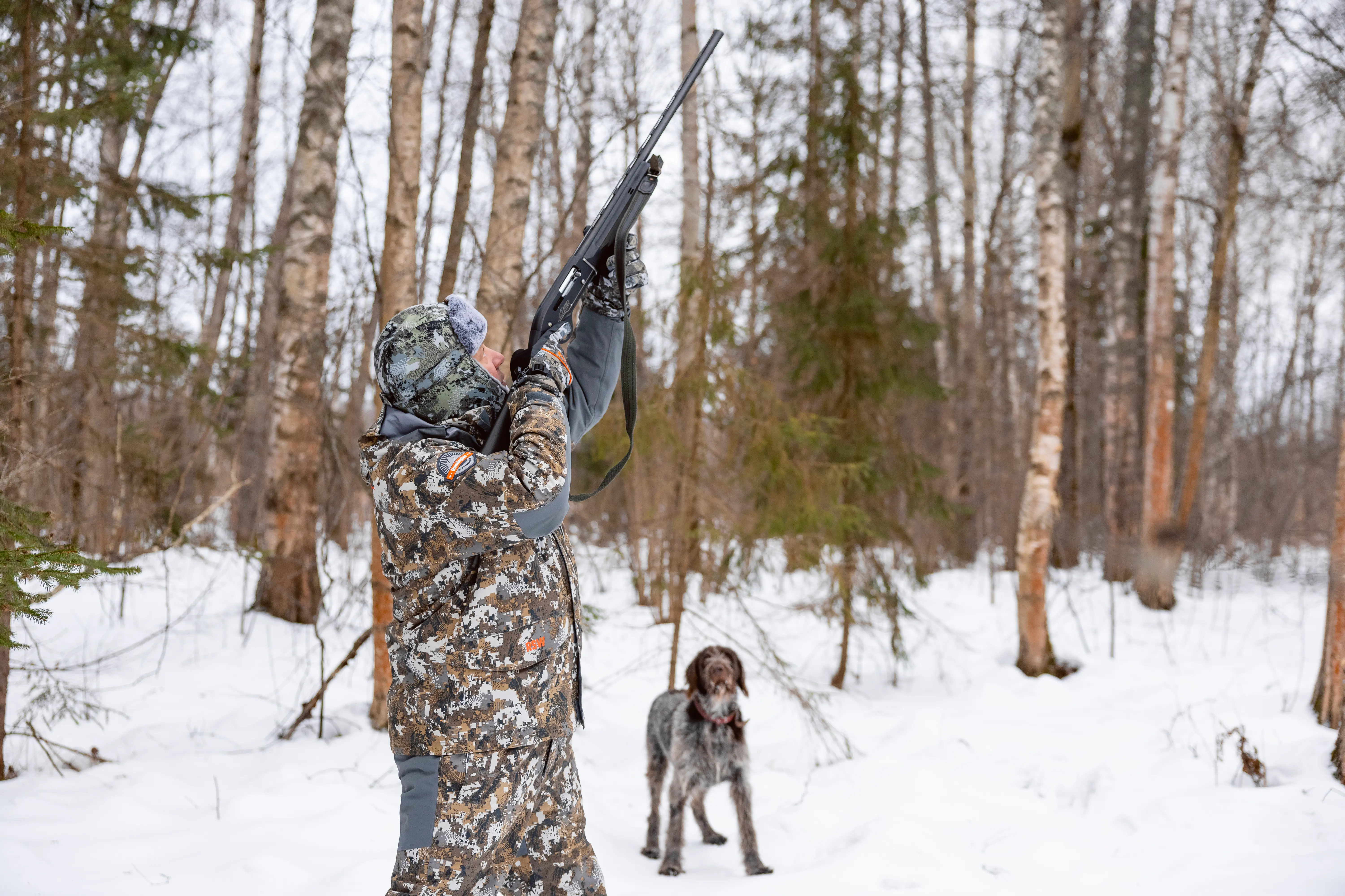 охота на тетерева с чучелами