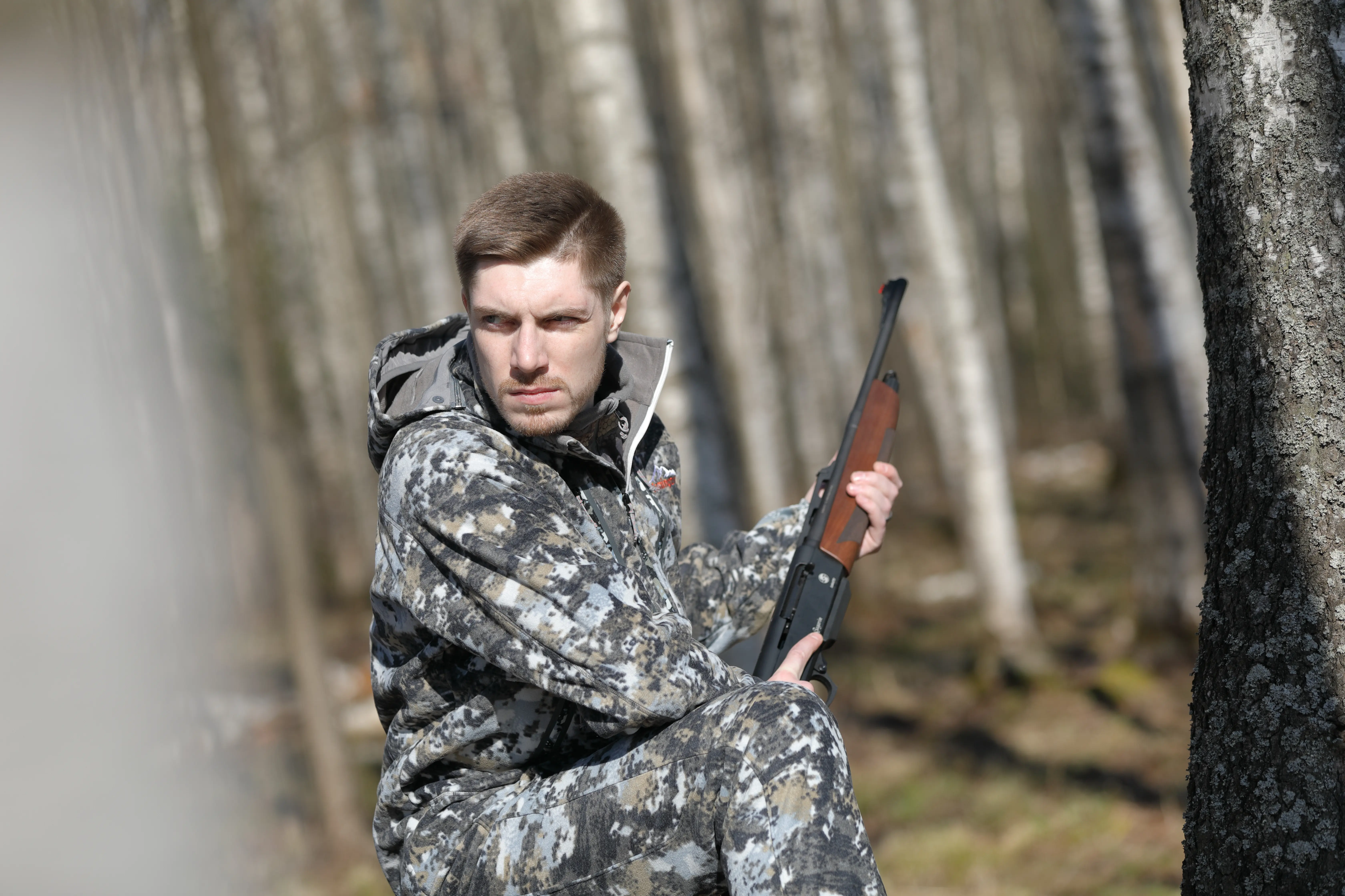 дикие волки охота