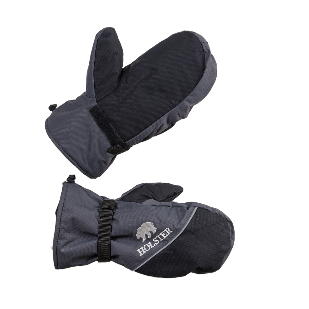 Рукавицы утепленные / мембрана / черно-серый (Хольстер). Фото №3 Рукавицы утепленные / мембрана / черно-серый (Хольстер). Фото №3