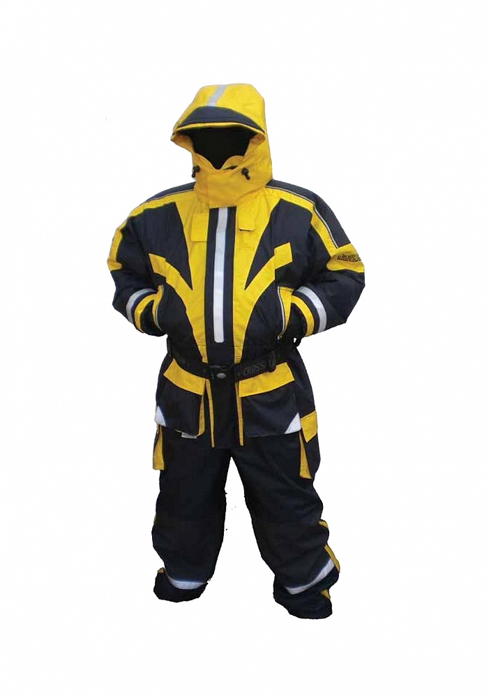 Костюм-поплавок разд. желт-черн SEAFOX CROSSFLOW TWO 2pc/XL Китай. Фото №1