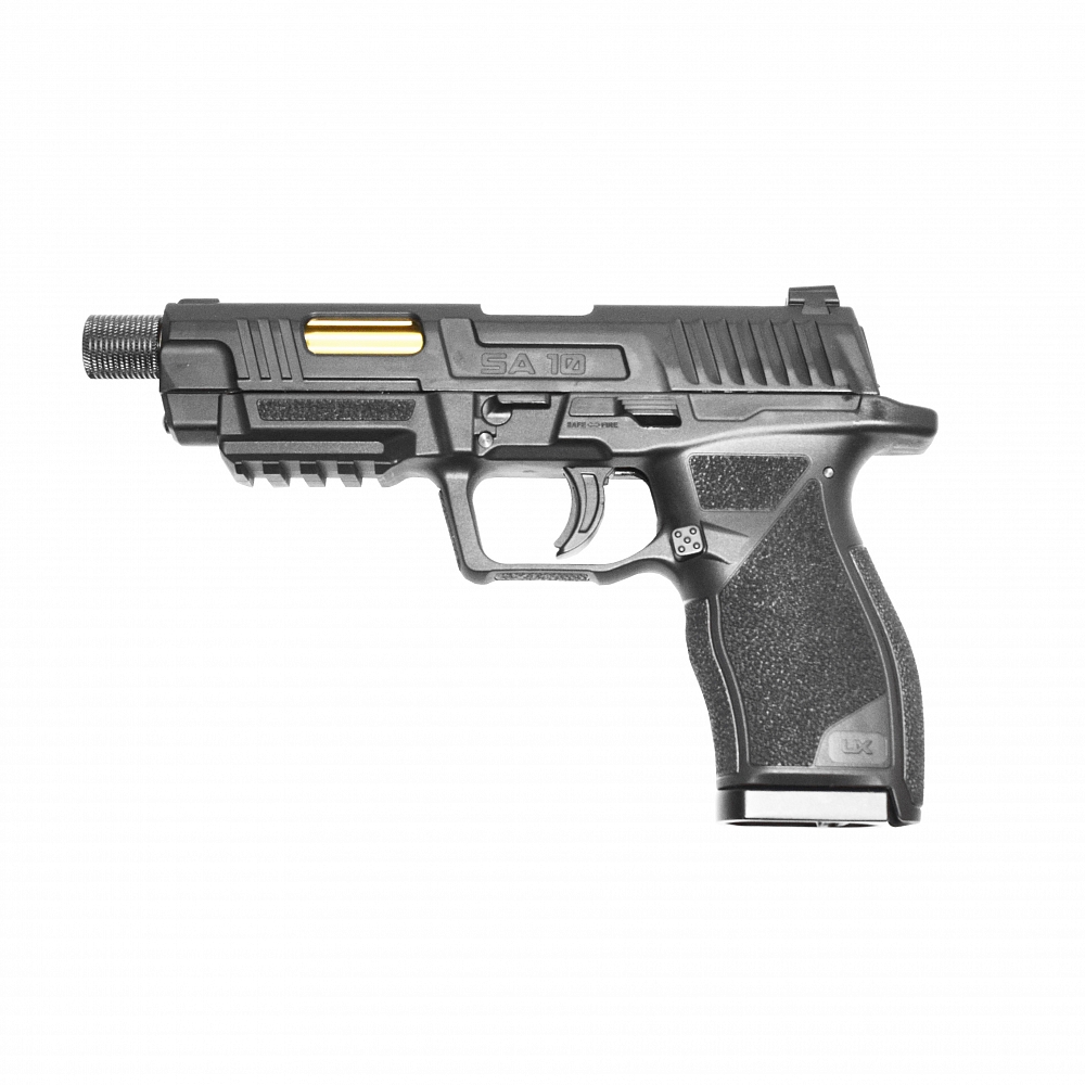 Пистолет пневматический Umarex SA10, калибр 4,5 мм (черный, метал, blowback, pellet, BB). Фото №1 Пистолет пневматический Umarex SA10, калибр 4,5 мм (черный, метал, blowback, pellet, BB). Фото №1