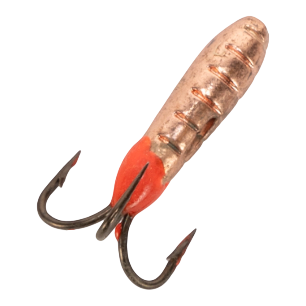 Мормышка Eco Deluxe Чертик с отверстием 3мм, #003 гальв.+смола (5 шт). Фото №1