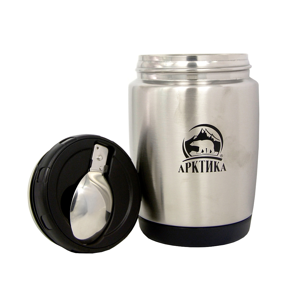 Термос-бочонок "Арктика", с ложкой 0,5л . Фото №2