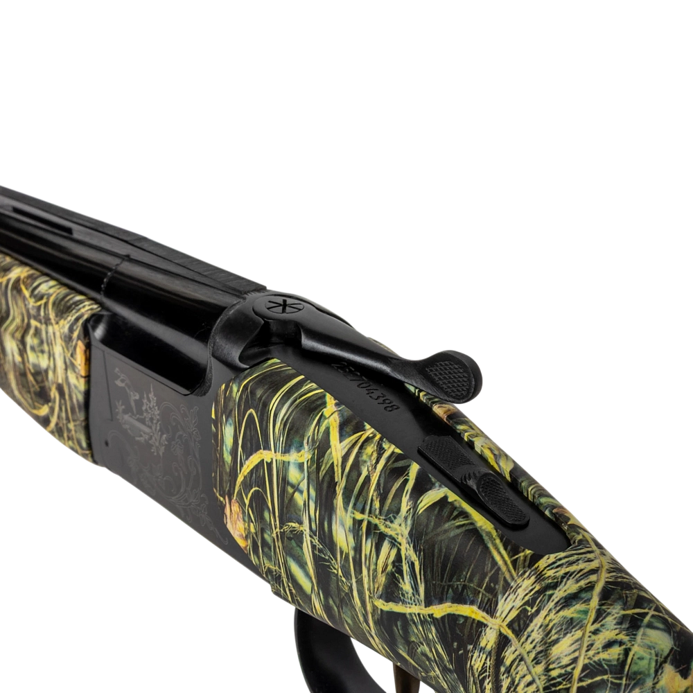 Ружье МР-27М 12/76 Русич орех камуфляж Камыш зеленый,Soft Touch,комп. д/ч L-725. Фото №14