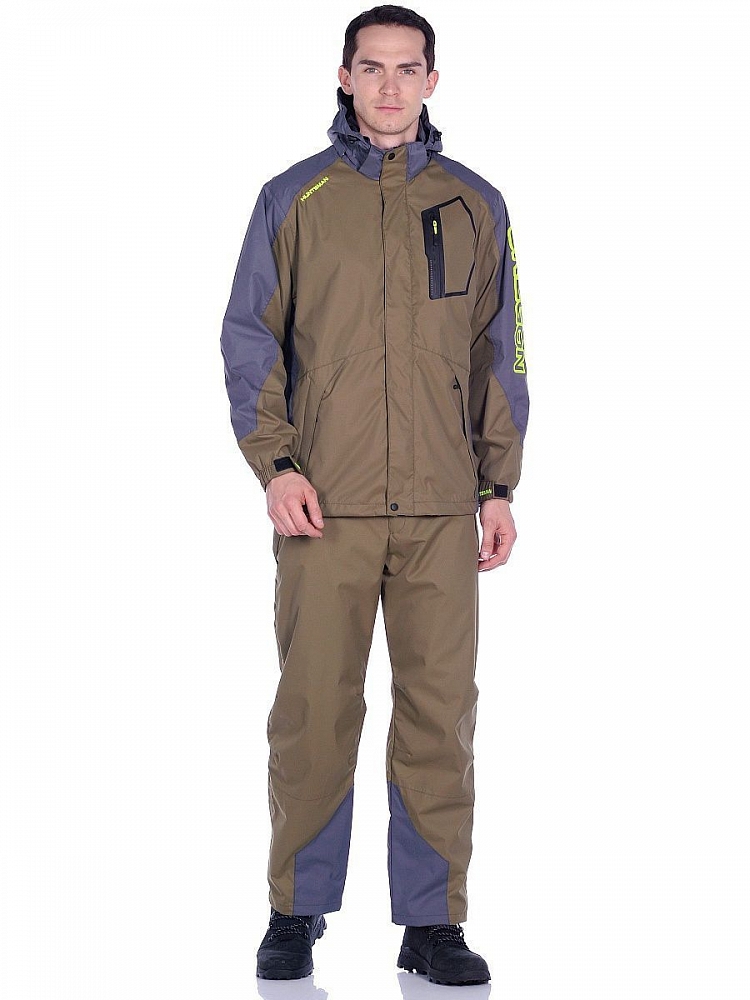 Костюм Huntsman Орегон цвет Хаки/Серый ткань Breathable р. 48-50/176. Фото №2 Костюм Huntsman Орегон цвет Хаки/Серый ткань Breathable р. 48-50/176. Фото №2