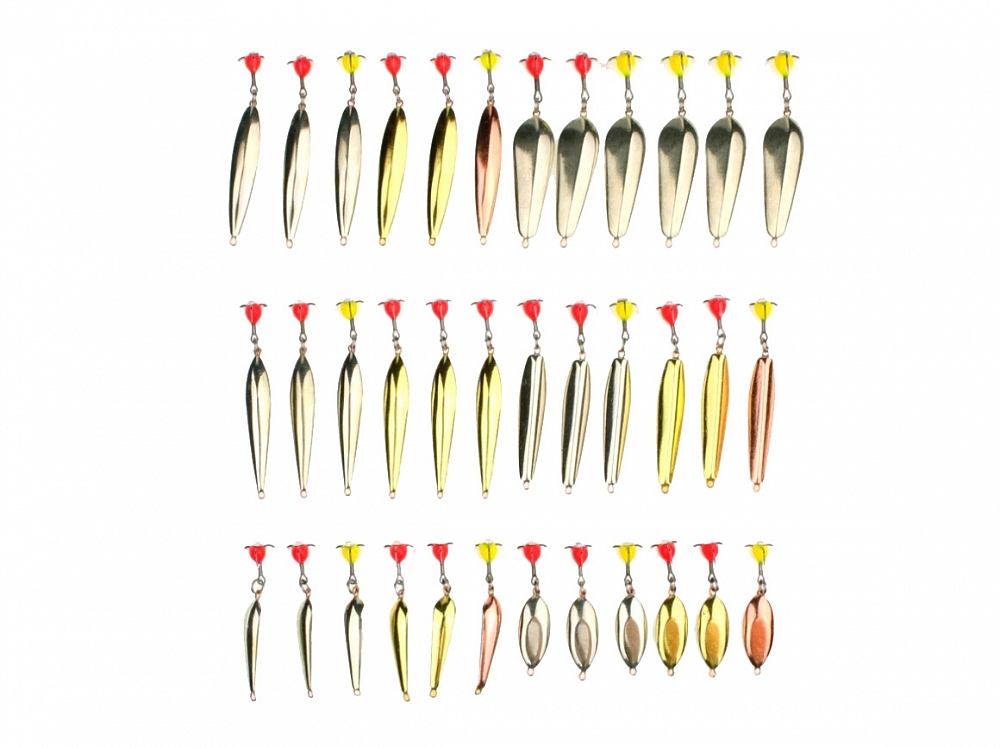 Блесна №9Б, набор, зимняя, подвесн.чертик (Пирс). Фото №1