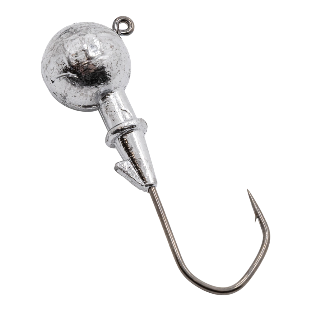 Джиг-головка шар крючок BARBARIAN-120 вес 34 гр. крючок № 4/0. Фото №1