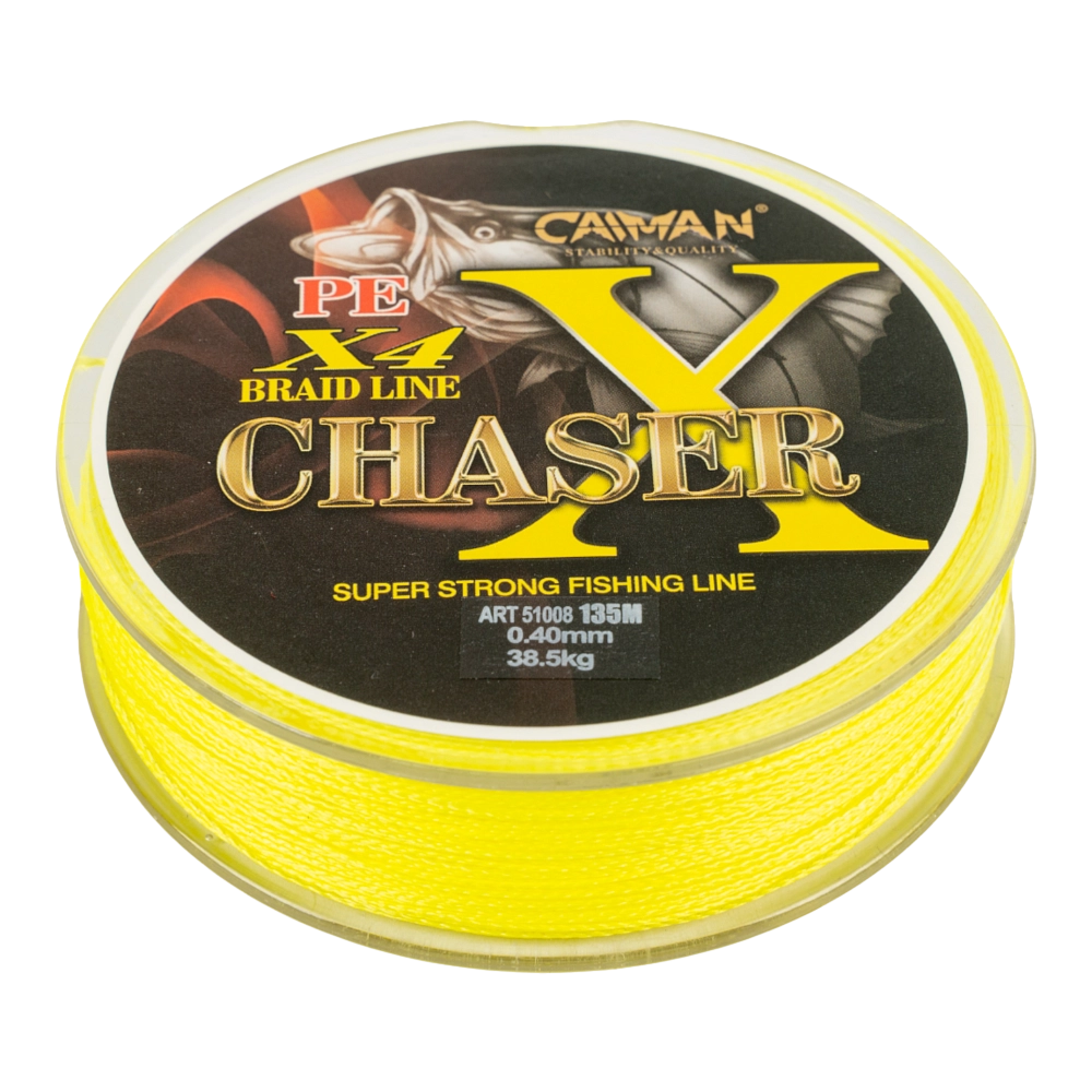Шнур Caiman Chaser 135м 0,40мм желтый. Фото №5
