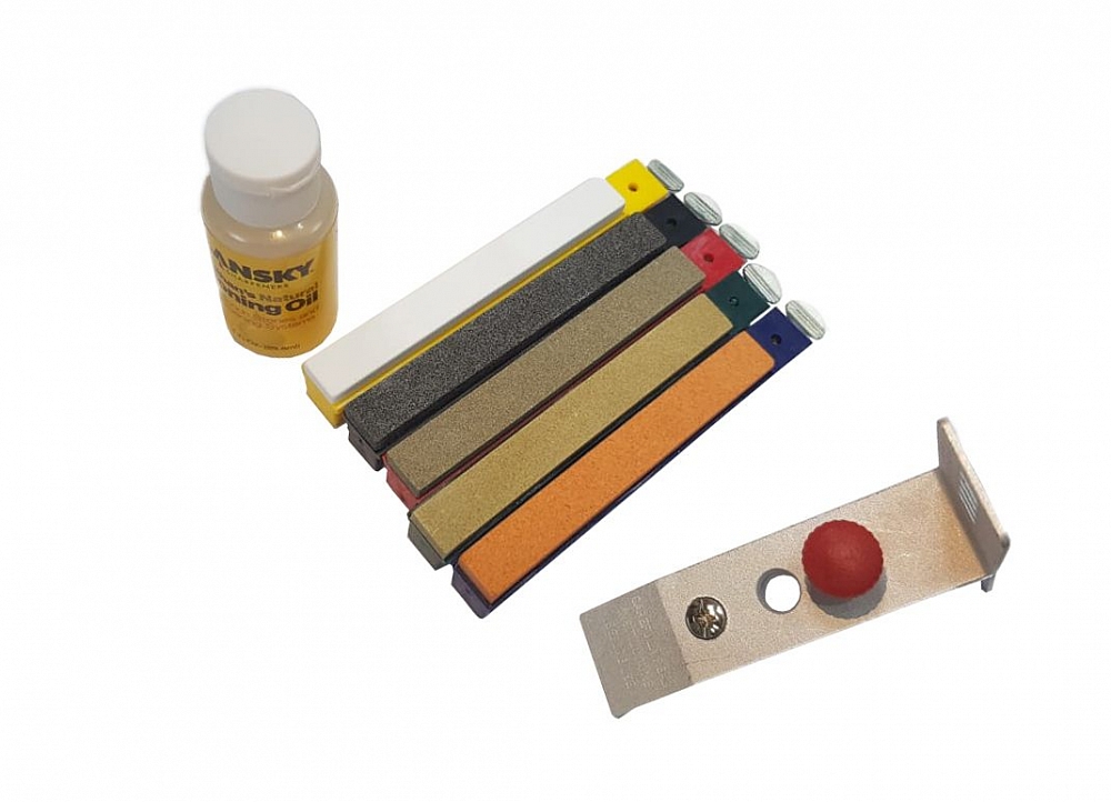 Набор для заточки Lansky DeLuxe System, 5 керам. камней (LKCLX). Фото №2