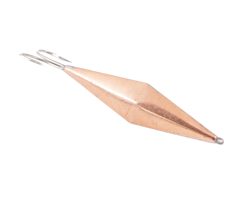 Блесна зимняя DIXXON-RUS "Ромб-2" (медь)(6.5гр) (3шт) блистер. Фото №2