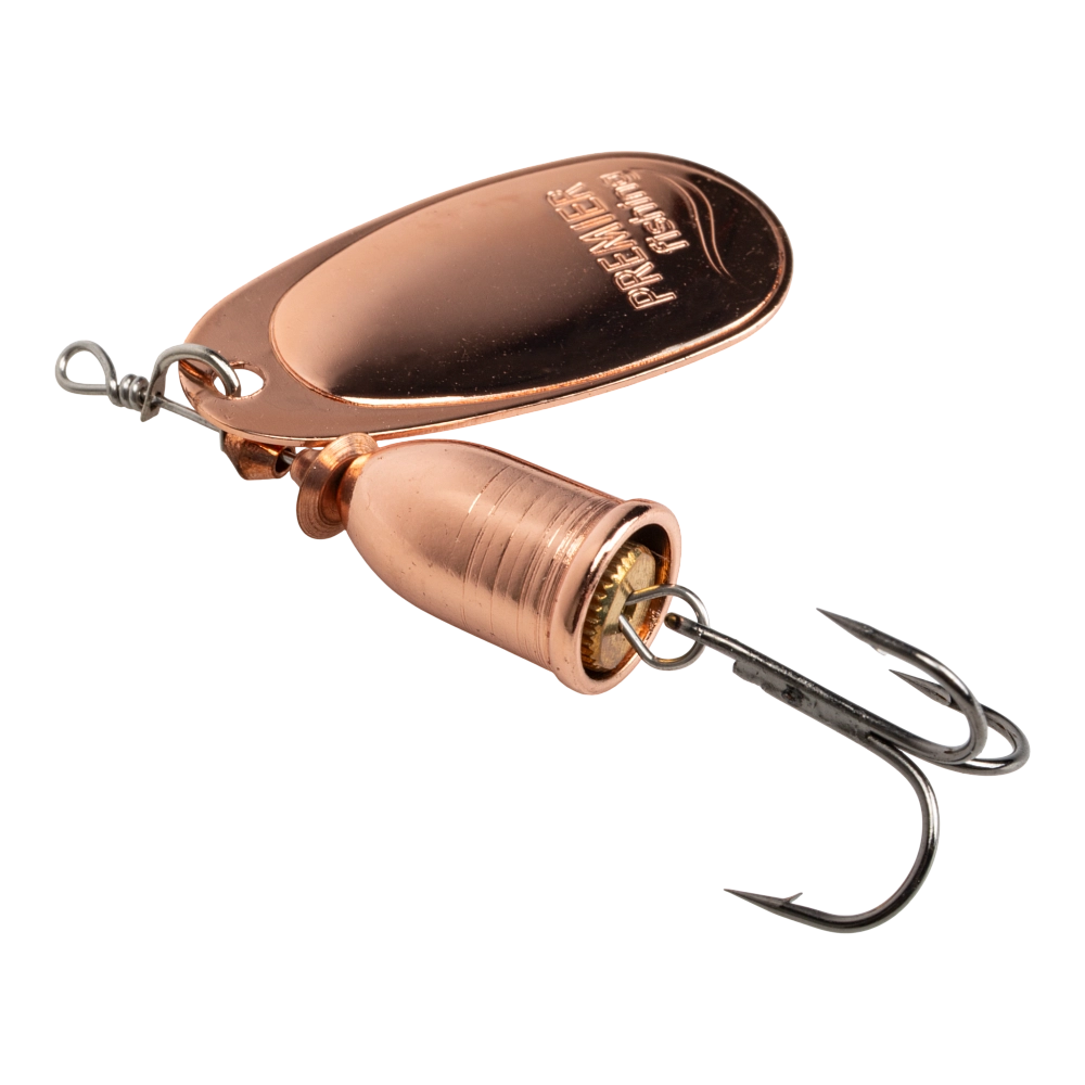 Блесна вращающаяся Gidra №4, 12гр CU Premier (PR-SPRH12-4CU). Фото №2