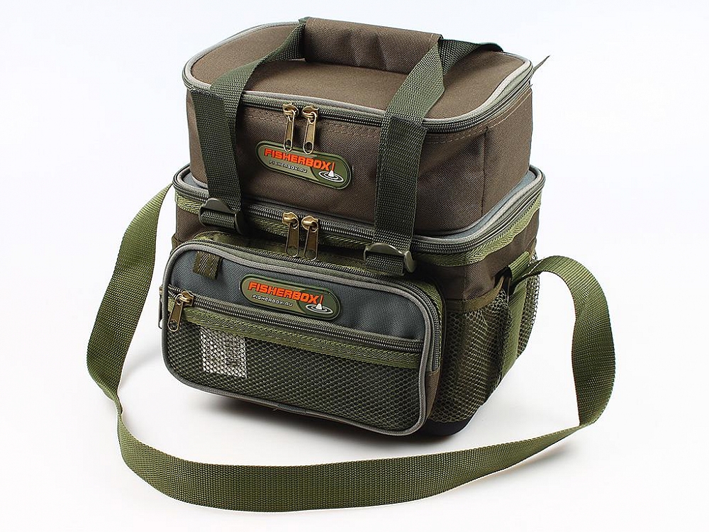 Сумка Fisherbox С108 с кофром для катушек (в комплекте 5 коробок). Фото №2
